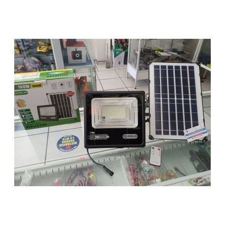 reflector solar 100w con panel tlrl-12 r27w100