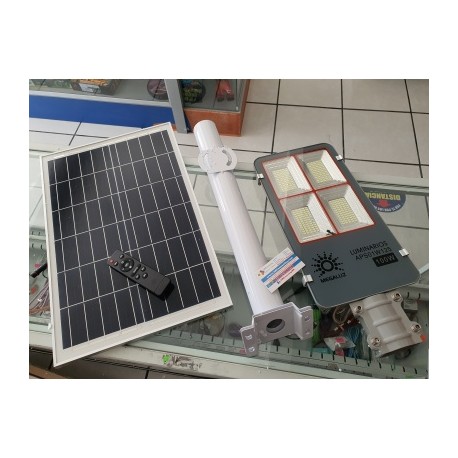 lampara solar 100w c panel aps-13 aps01w125 aps-13
